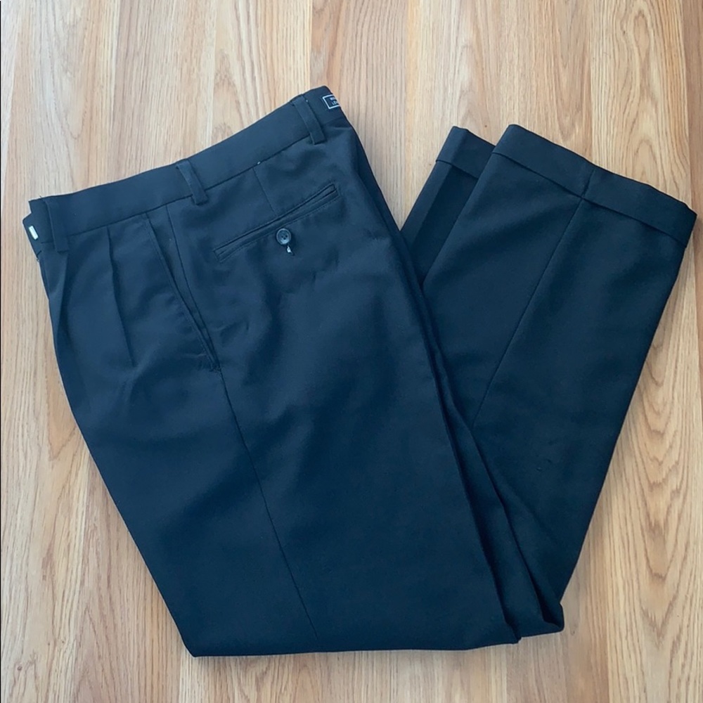 Michael Brandon Single Pleated Slacks